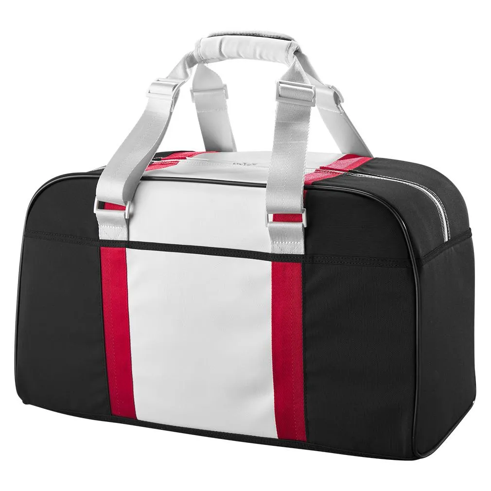 Courage Collection Small Tennis Duffle Black and White