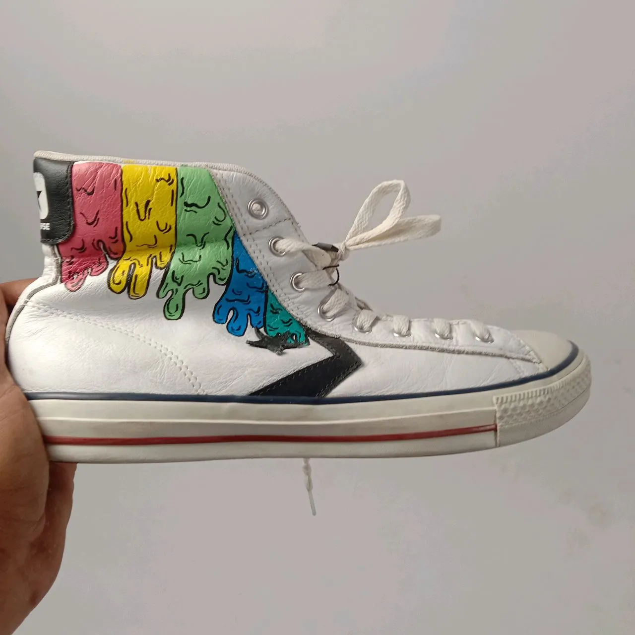 Custom Hand Painted Branded Sneakers- 10 pairs