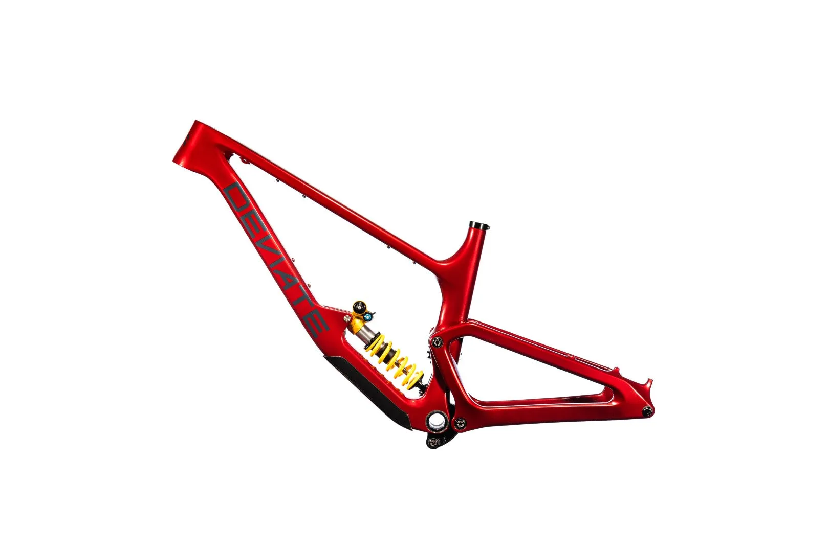 Deviate Claymore Frame (No Shock) - Rowan Red (2023)