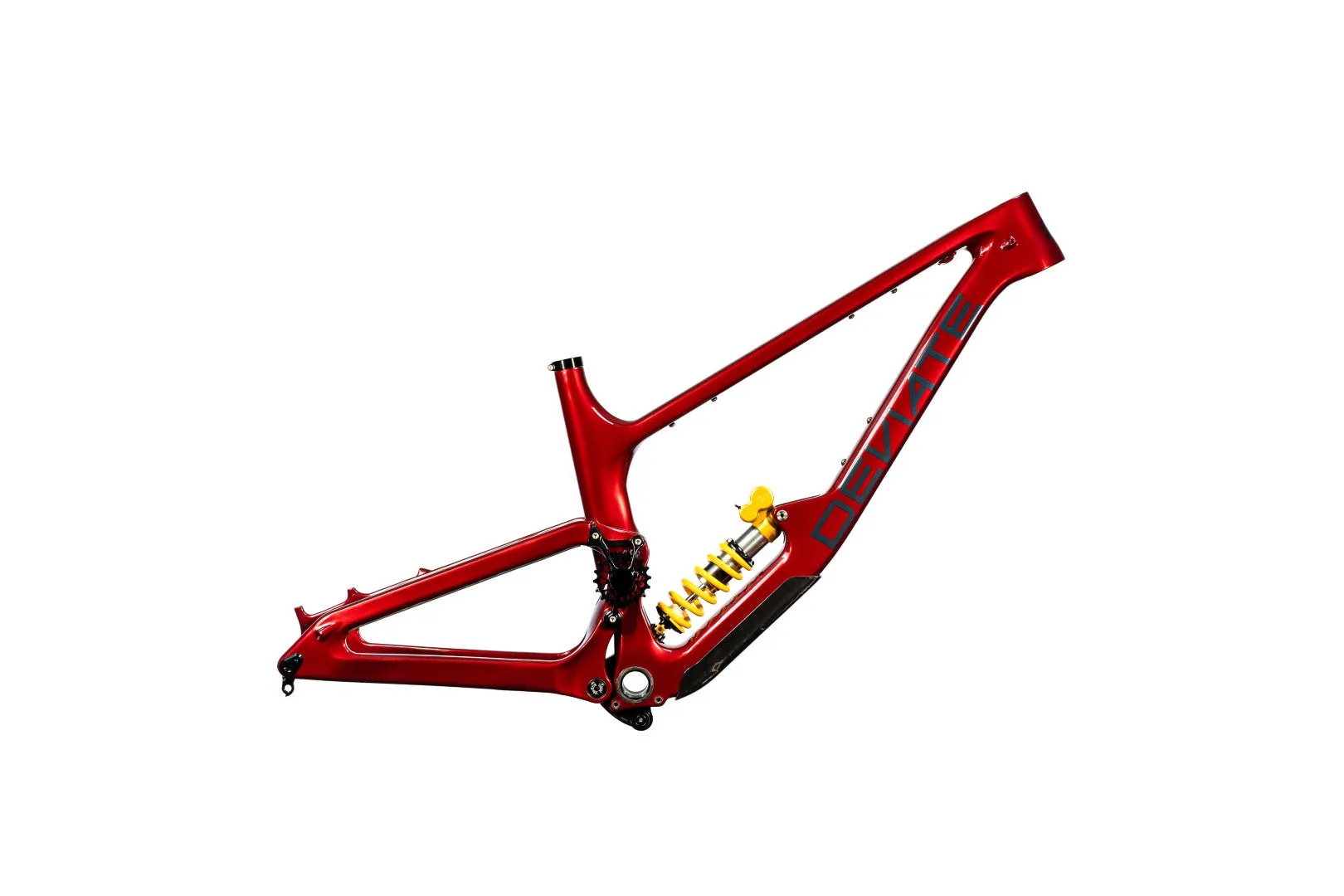 Deviate Claymore Frame (No Shock) - Rowan Red (2023)