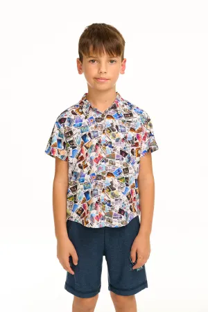 Disney 100 - Air Mail Button Down Shirt