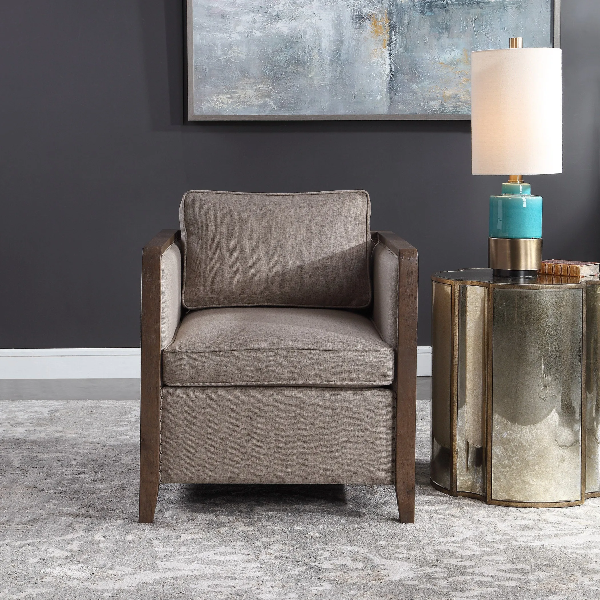 Ennis Contemporary Accent Chair