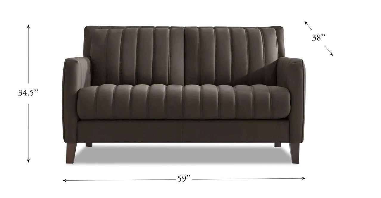 Ennis Leather Sofa Collection