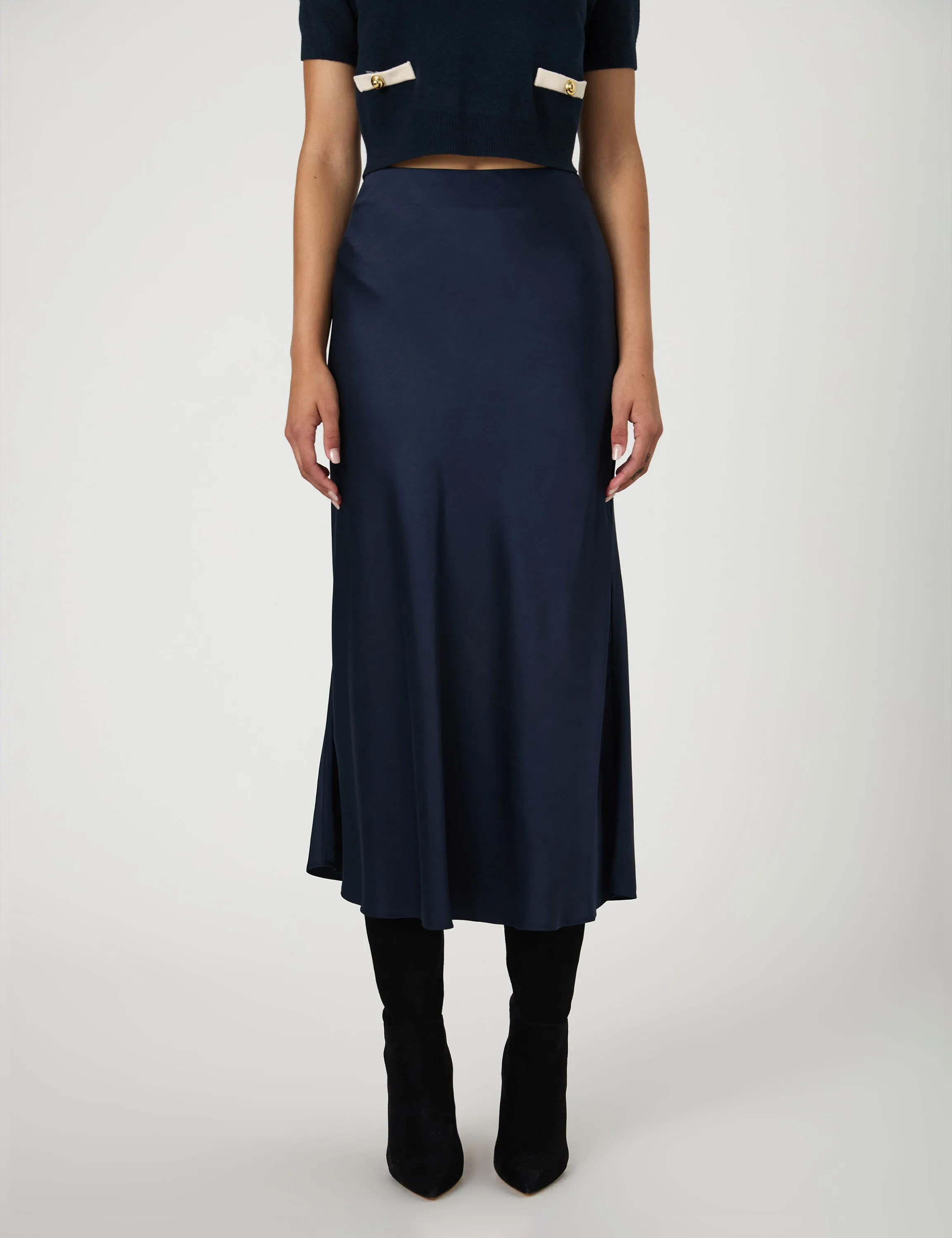 Ennis Satin Skirt