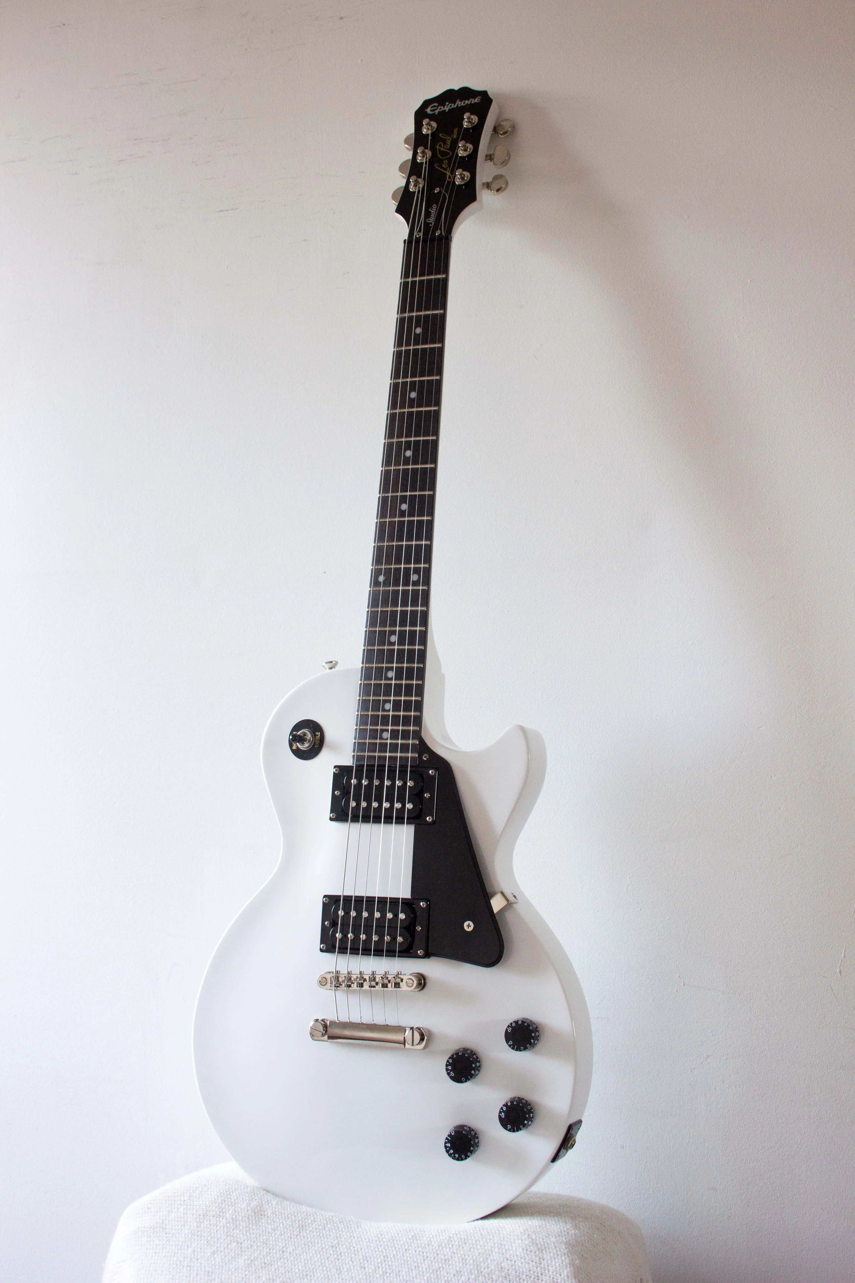 Epiphone Les Paul Studio Custom Shop Alpine White 2016