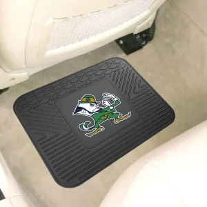 Fanmats Notre Dame Fighting Irish Back Seat Car Utility Mats - 2 Piece Set, Leprechaun