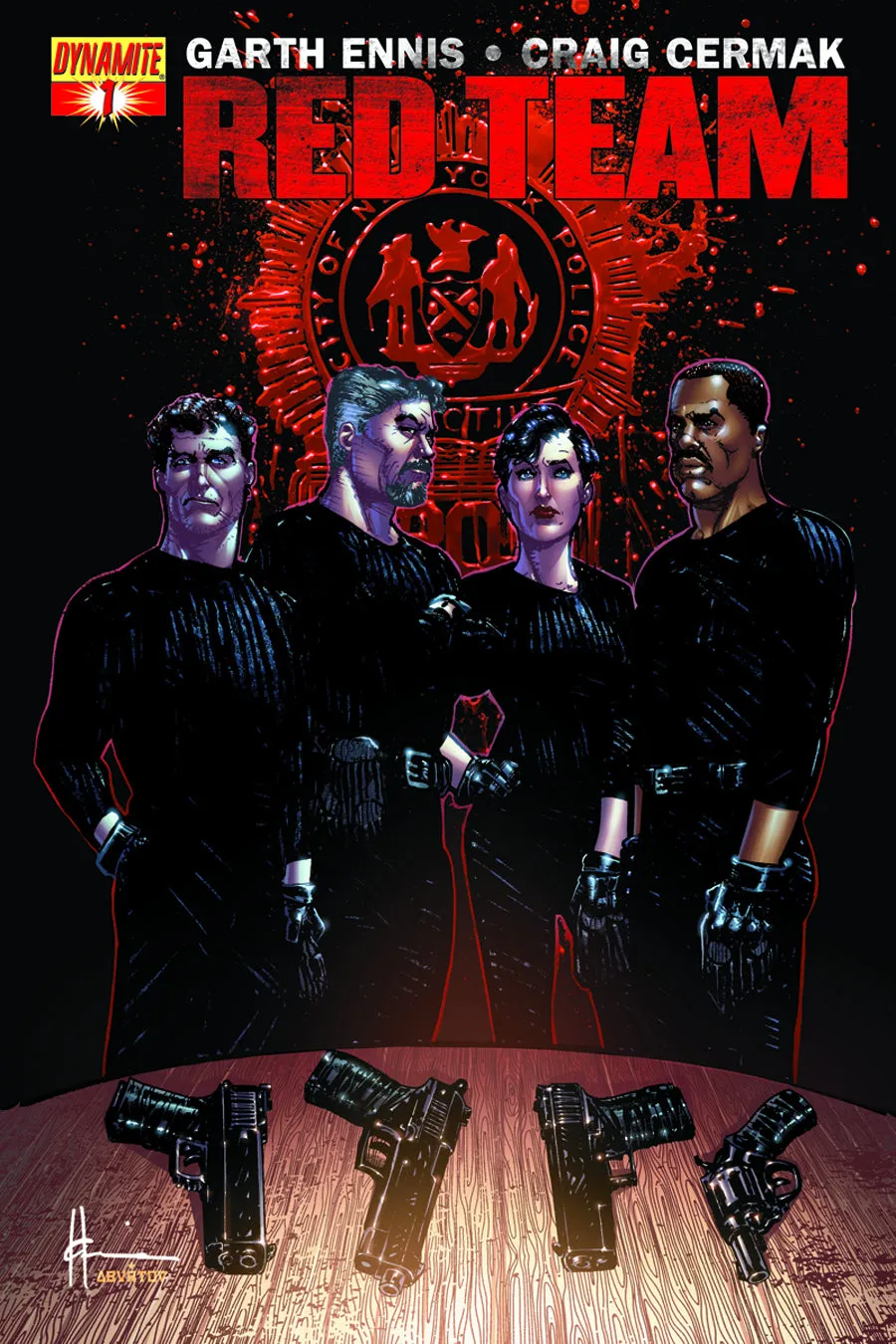 GARTH ENNIS RED TEAM #1 (MR)