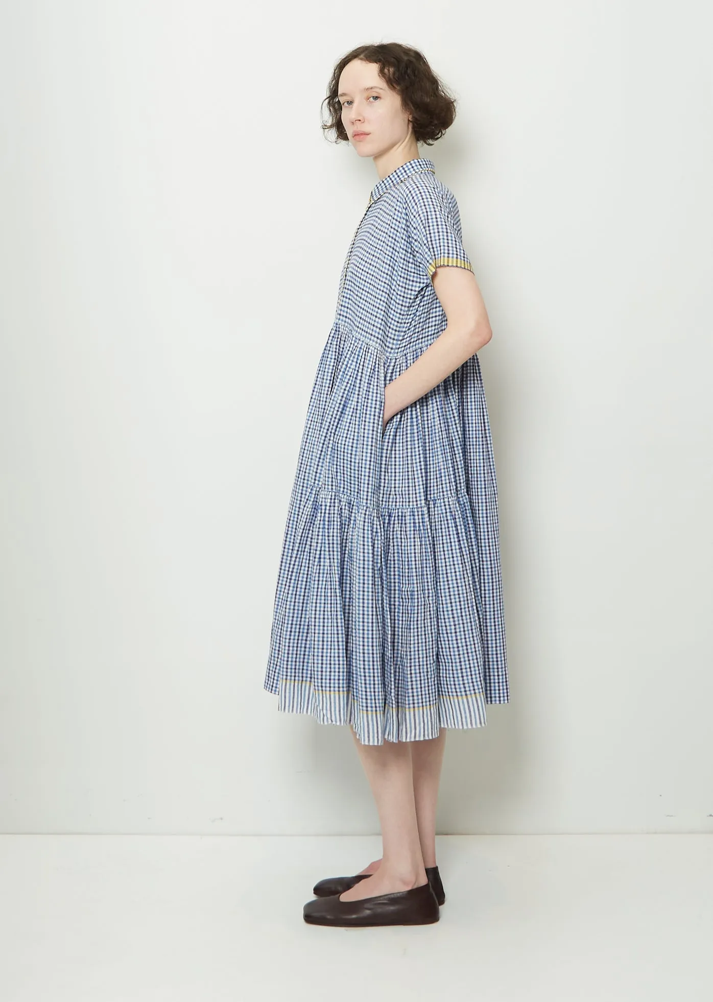 Gingham Woven Dress