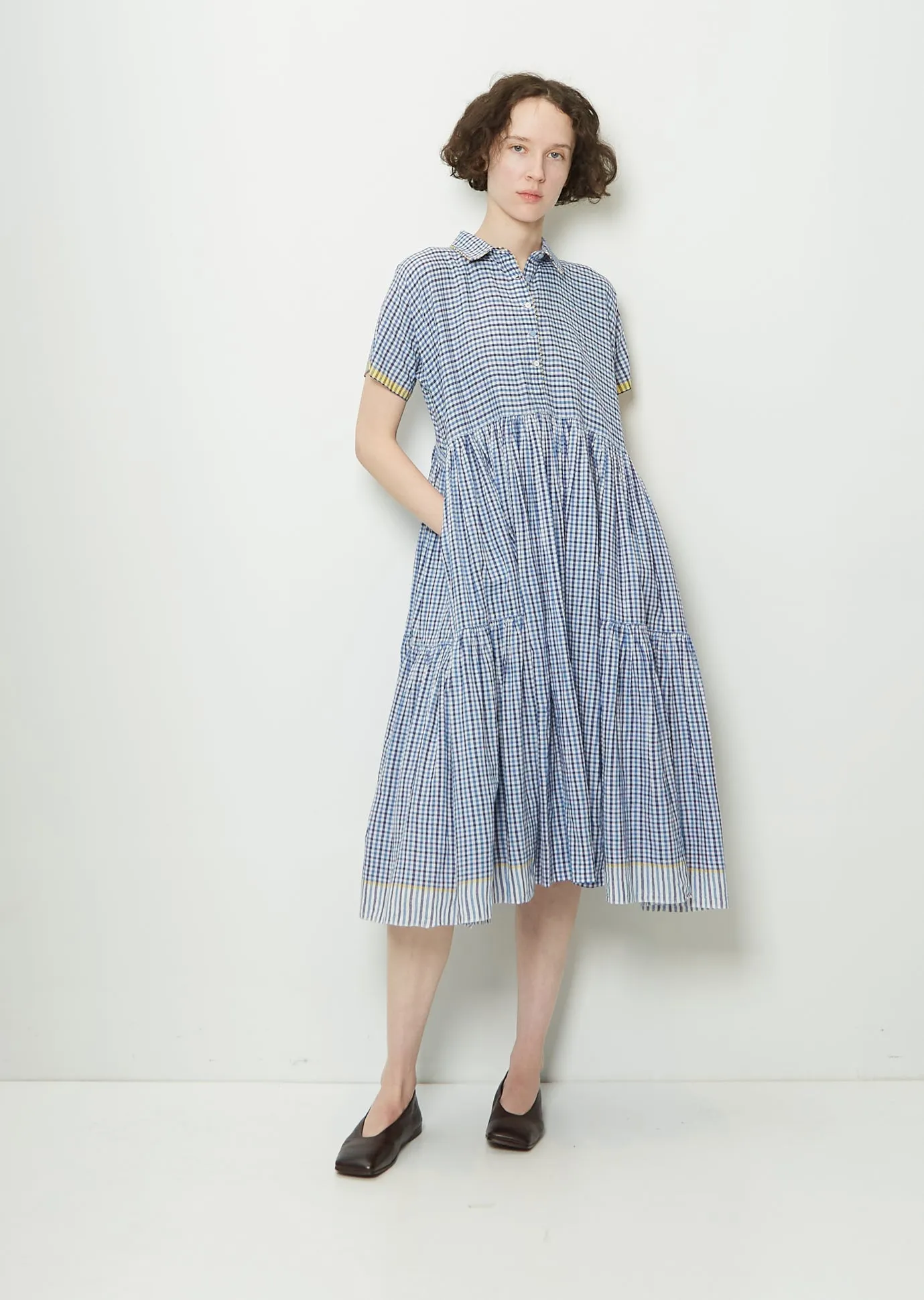 Gingham Woven Dress