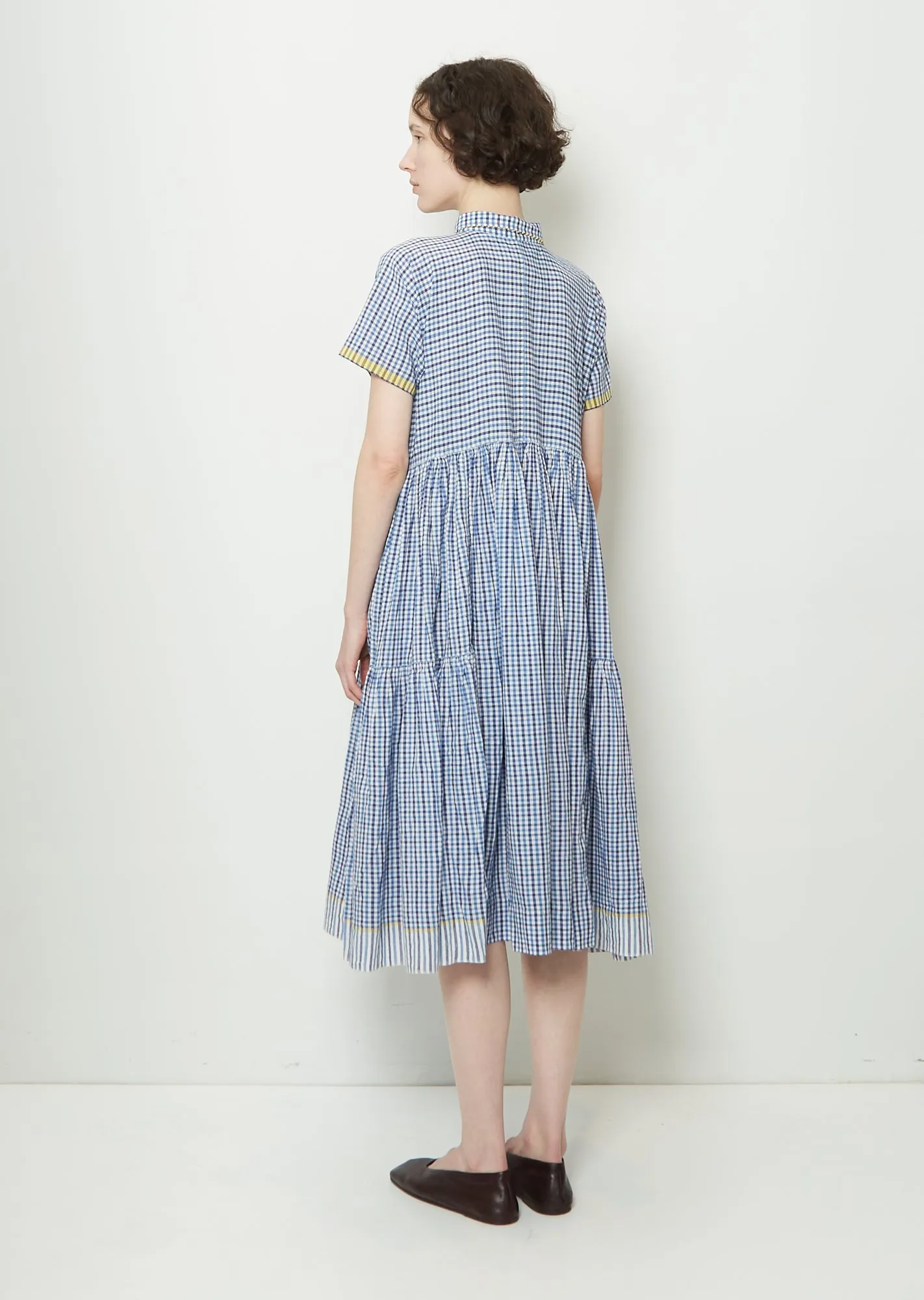 Gingham Woven Dress