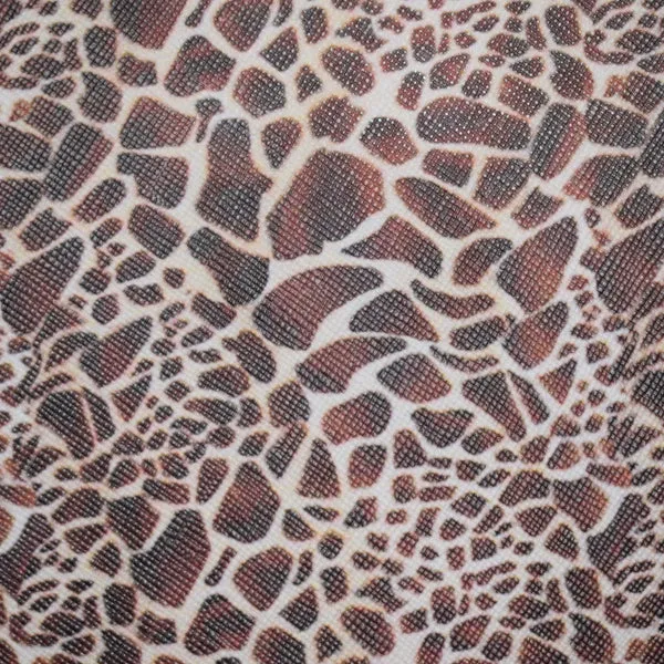 Giraffe Print Faux Leather