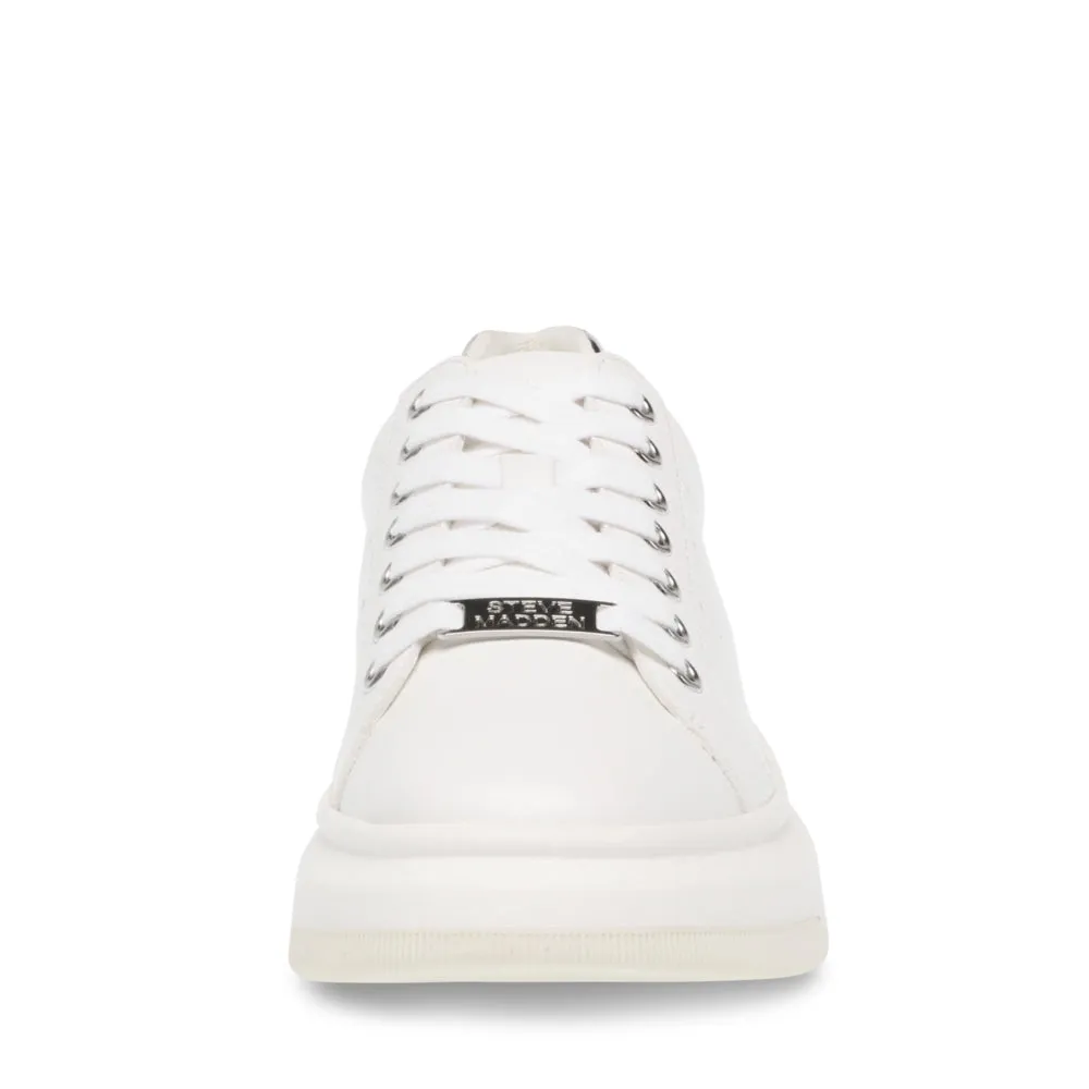 Glacial Sneaker WHITE/SILVER