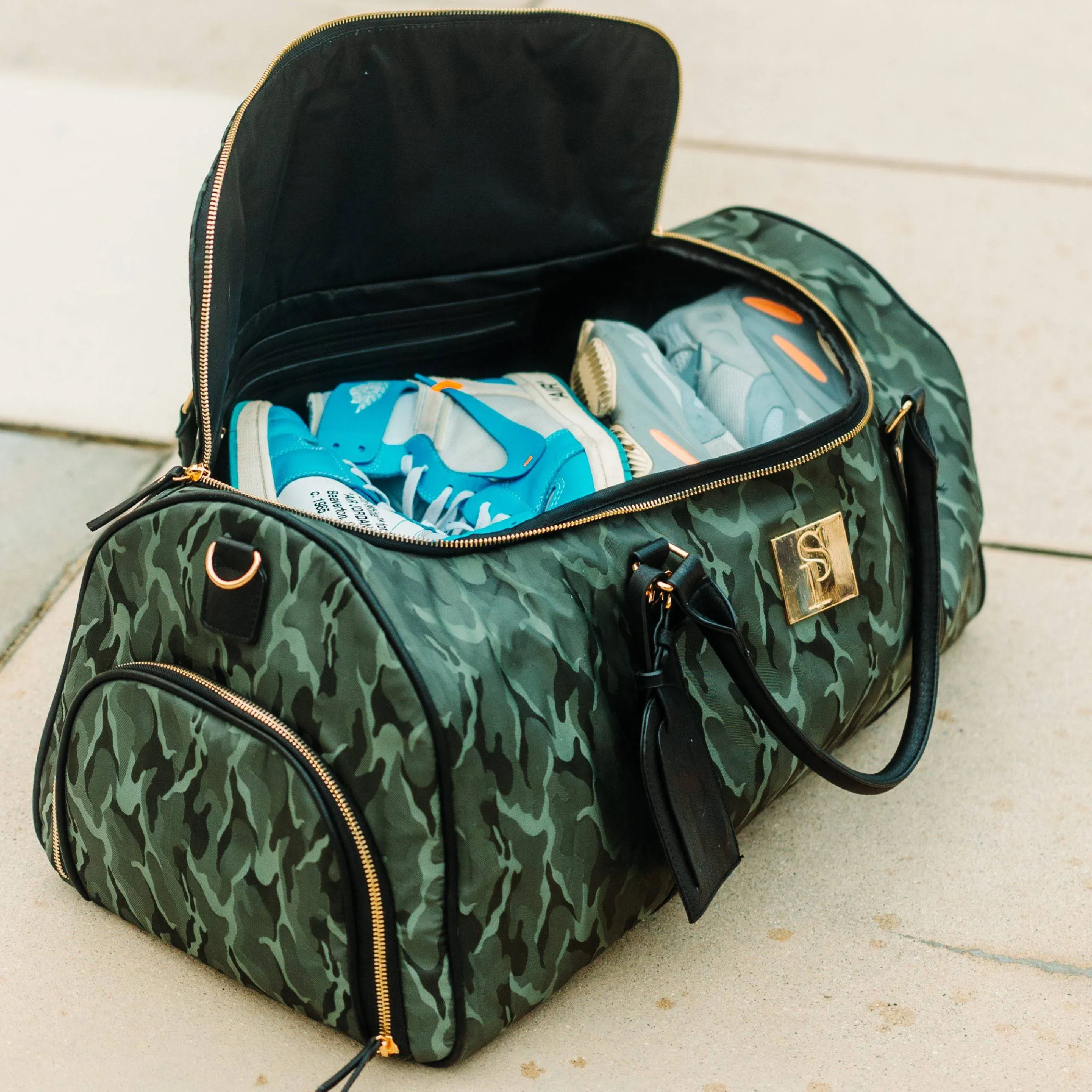 Green Camo Duffle (BLACK FRIDAY SALE)