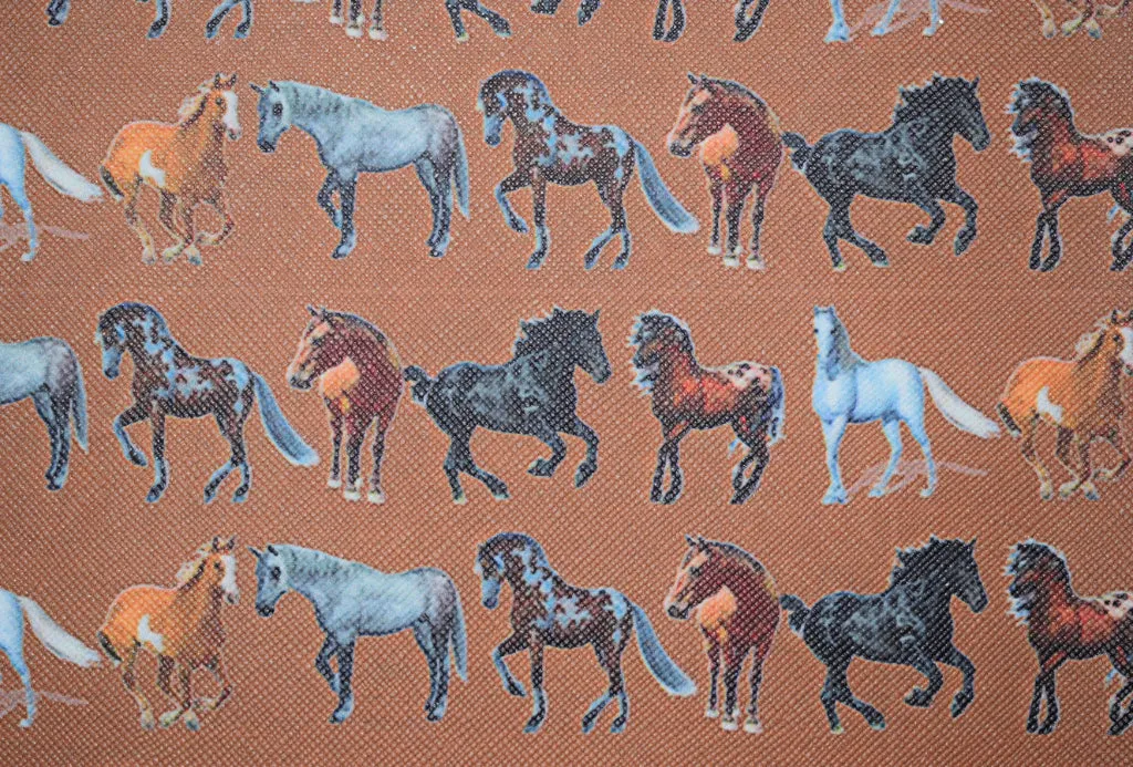 Horse Faux Leather