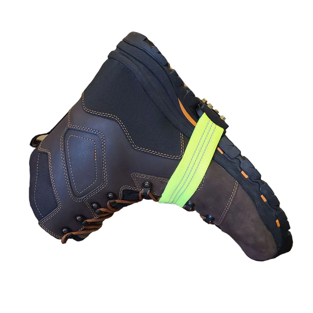 Ice Cleats - Impacto MidCleat, Brass, Fire-Resistant Strap MIDCLEATFR