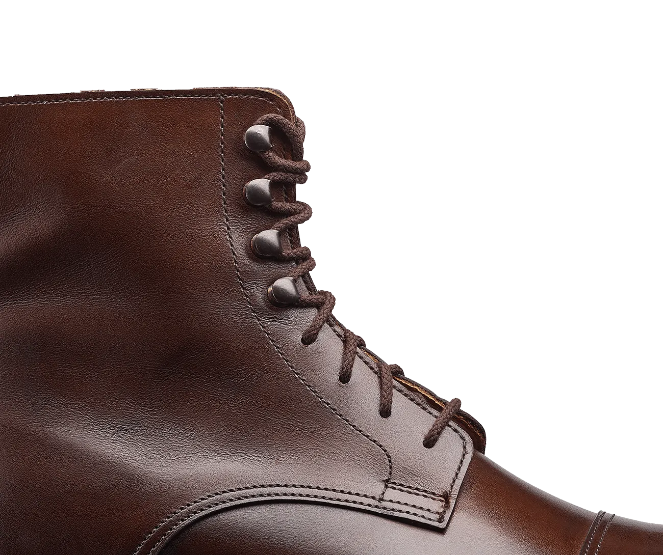 Jane Dark Brown Burnished Calf