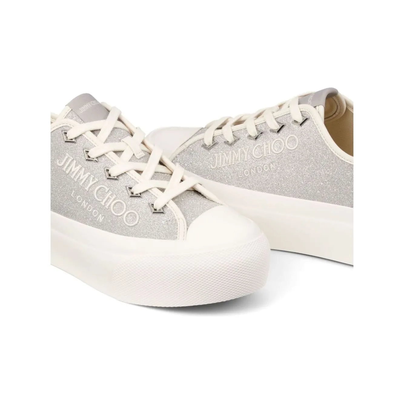 Jimmy Choo Sneakers Silver