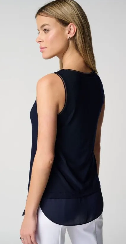 Joseph Ribkoff Sleeveless Navy Cami