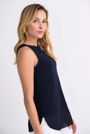 Joseph Ribkoff Sleeveless Navy Cami