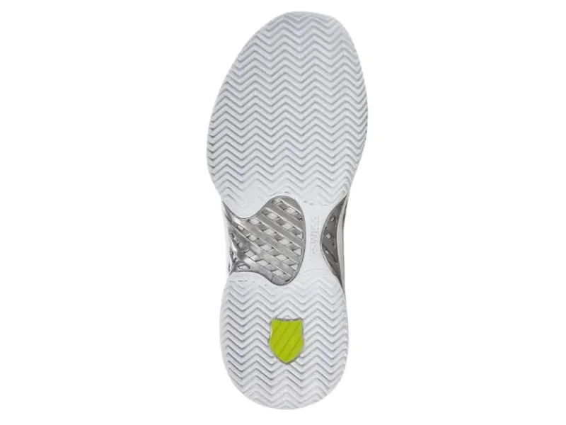 K-Swiss Express Light 3 HB Ladies Tennis Shoe (Grey Violet/White/Lime Green)