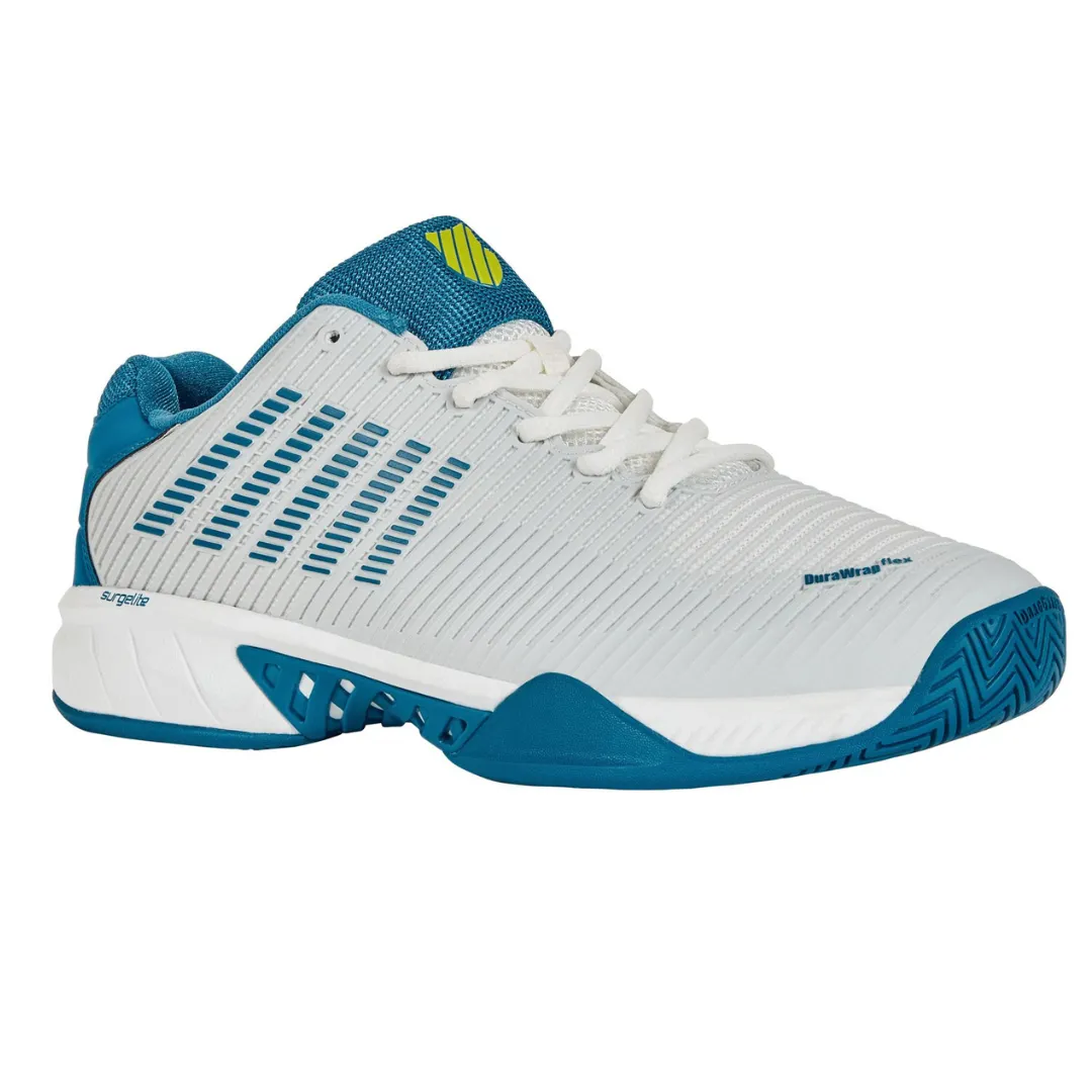 K Swiss Hypercourt Express AC Mens Tennis Shoes - White / Blue