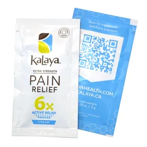 Kalaya Extra Strength Pain Relief 6X Active Relief Cream 8g Packet