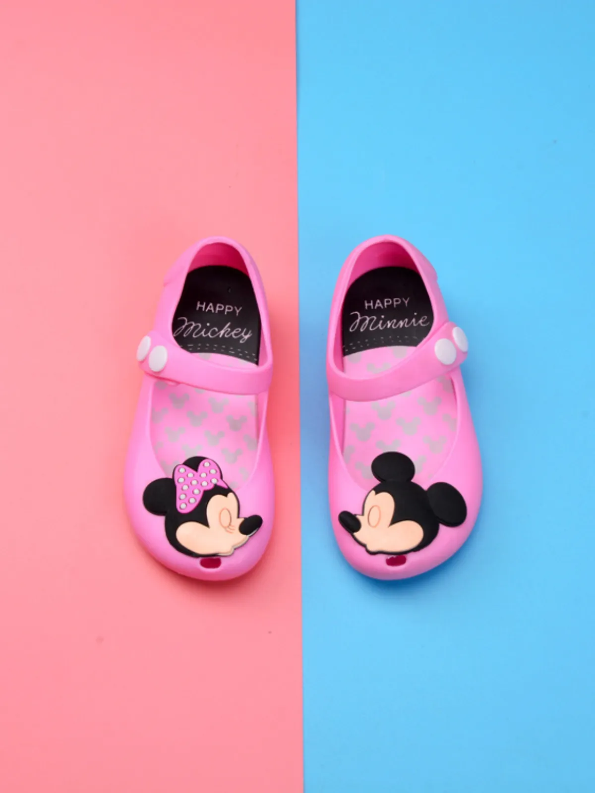 Kissing Mickeys Mary Jane Jelly Shoes by Liv and Mia