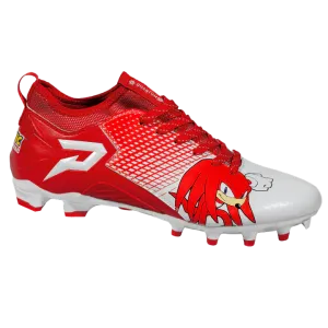 Knuckles the Echidna Football Cleats - Quantum Speed by Phenom Elite