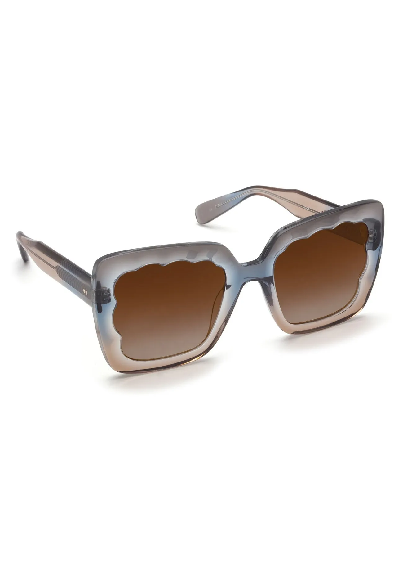 Krewe Elizabeth Sunglasses in Oolong