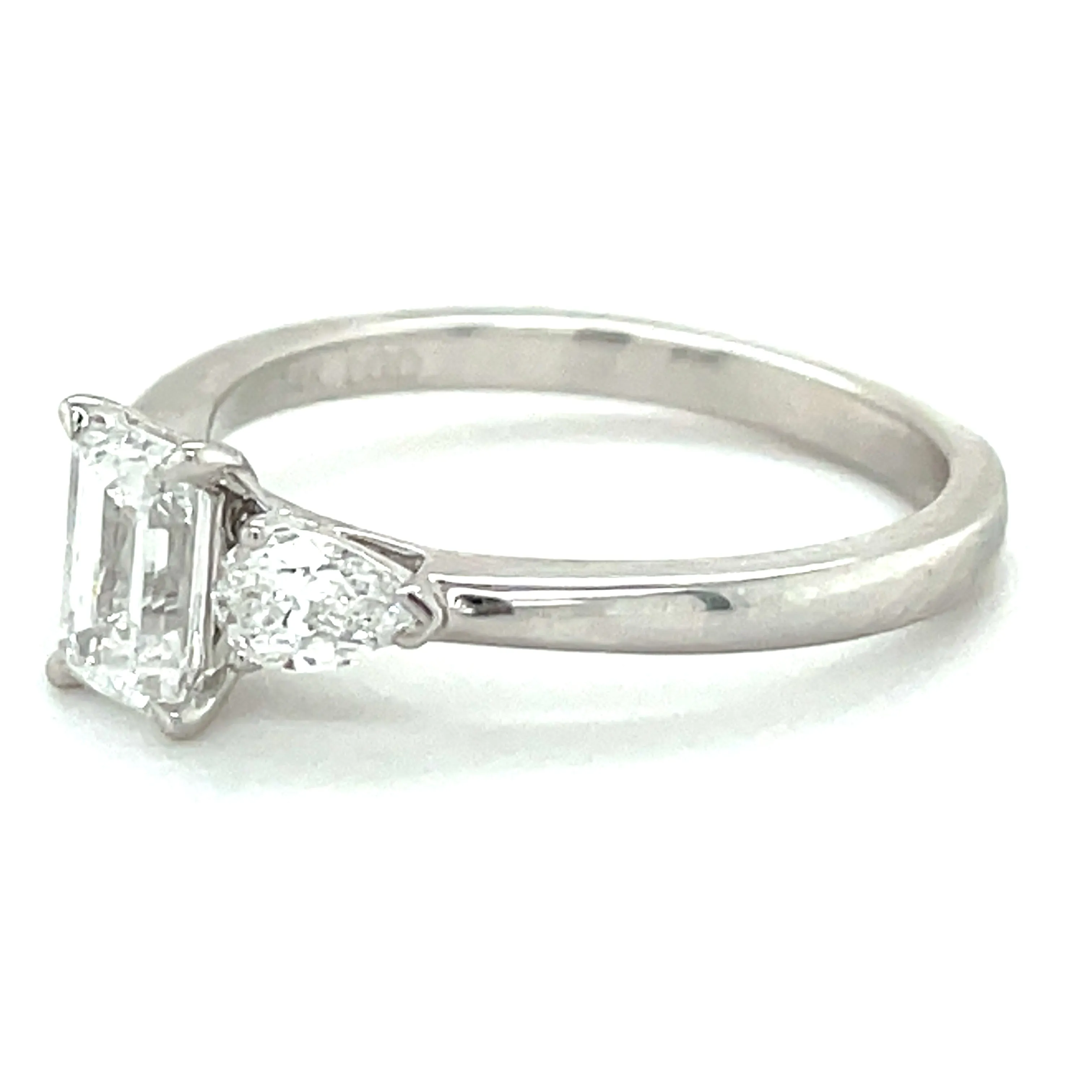 Lucinda - 14ct White Gold 1ct Laboratory Grown Three Stone Diamond Engagement Ring