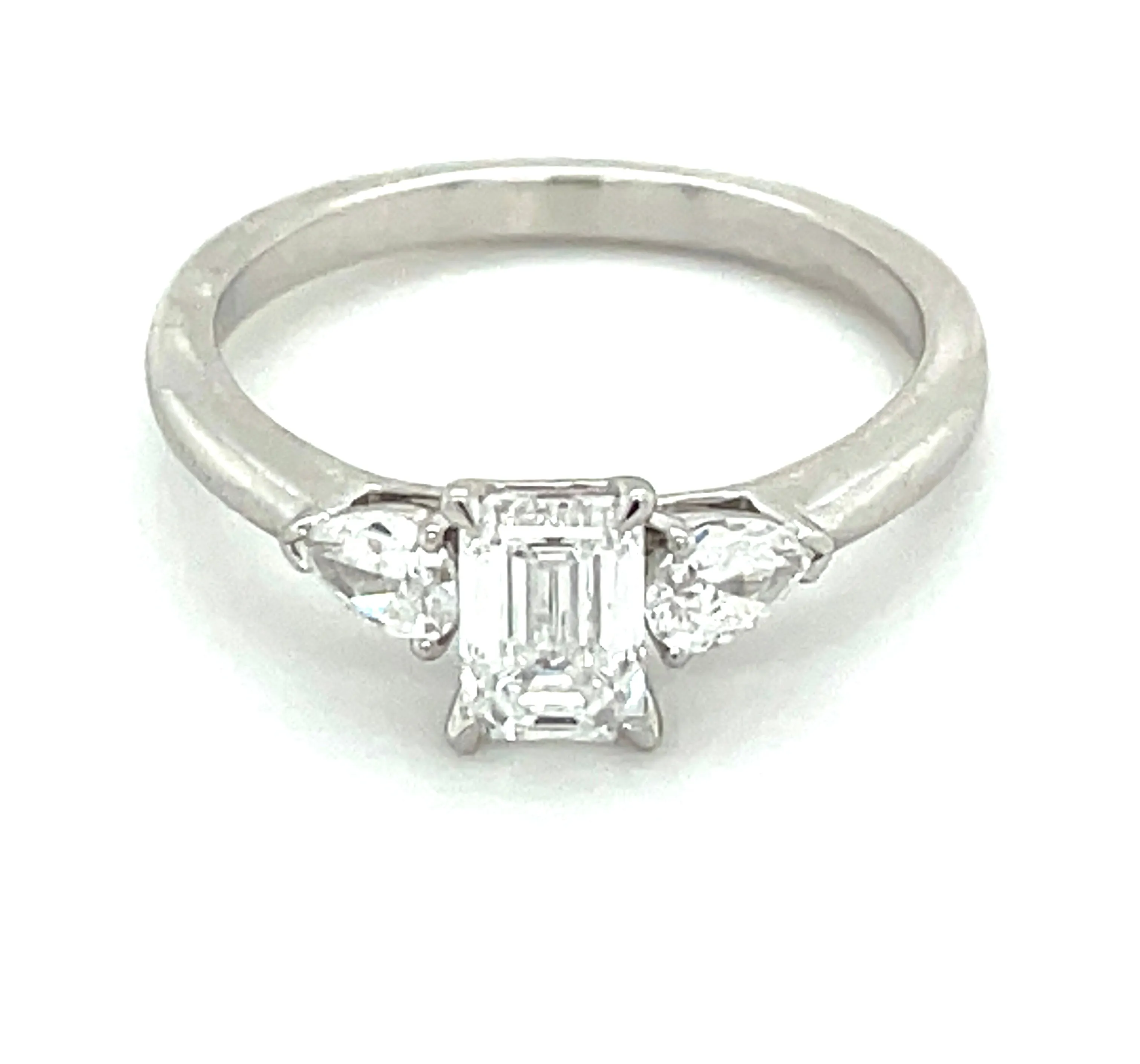 Lucinda - 14ct White Gold 1ct Laboratory Grown Three Stone Diamond Engagement Ring