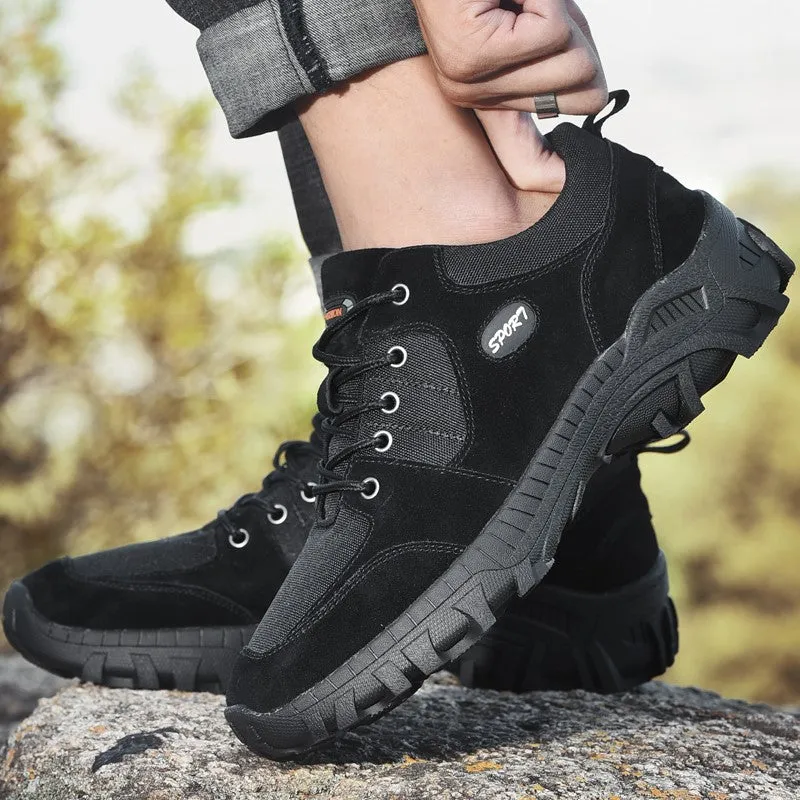 Man's outdoor anti-skid comfortable in style joker hiking sneakers