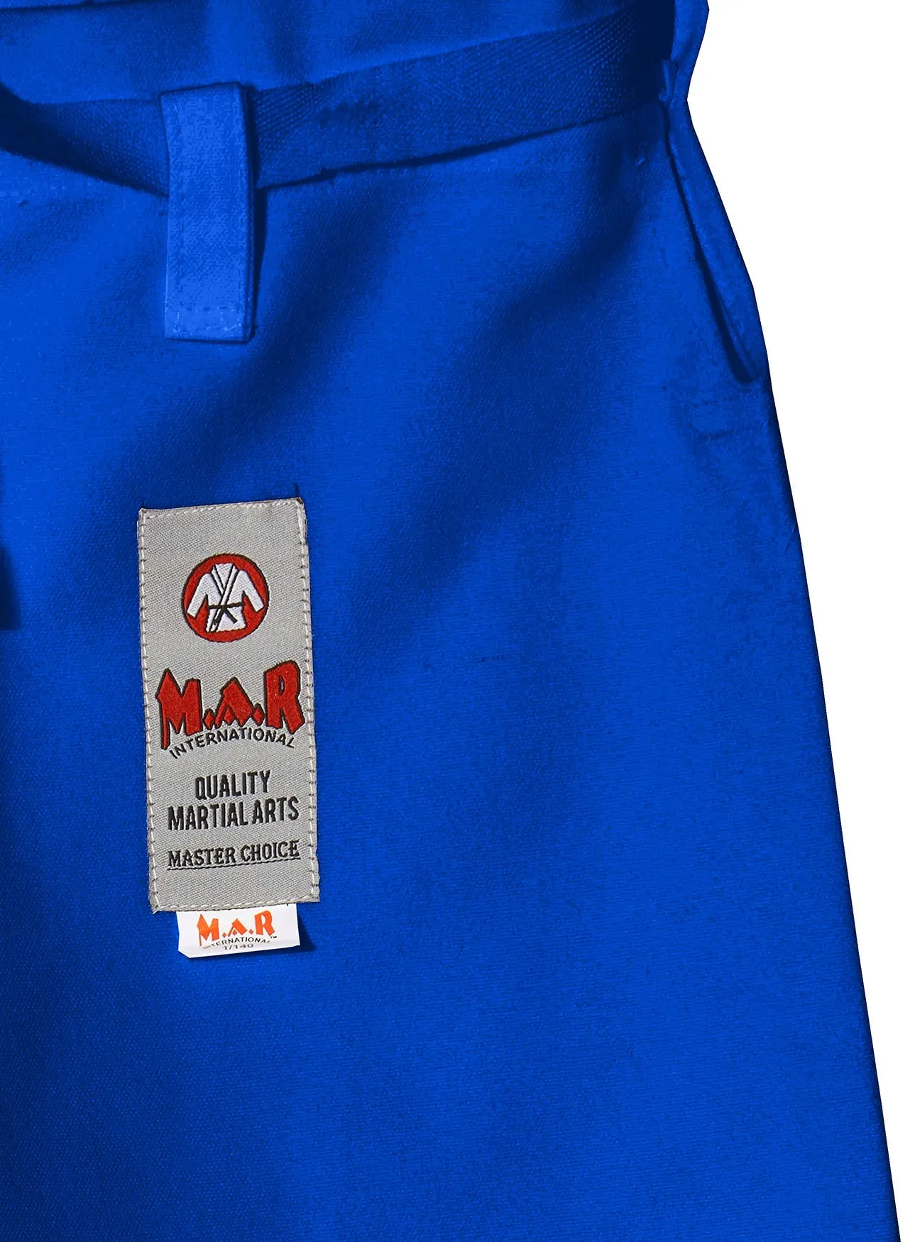 MAR-017 | Blue Karate Tournament Heavyweight Uniform (14oz Canvas Fabric)