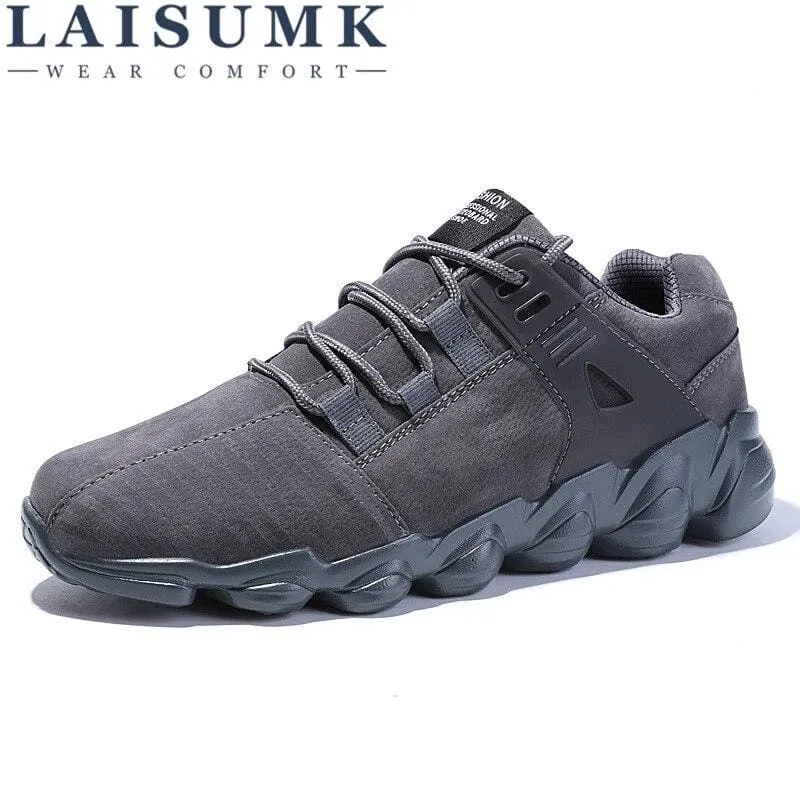 Men Casual Waterproof Suede Autumn Shoes