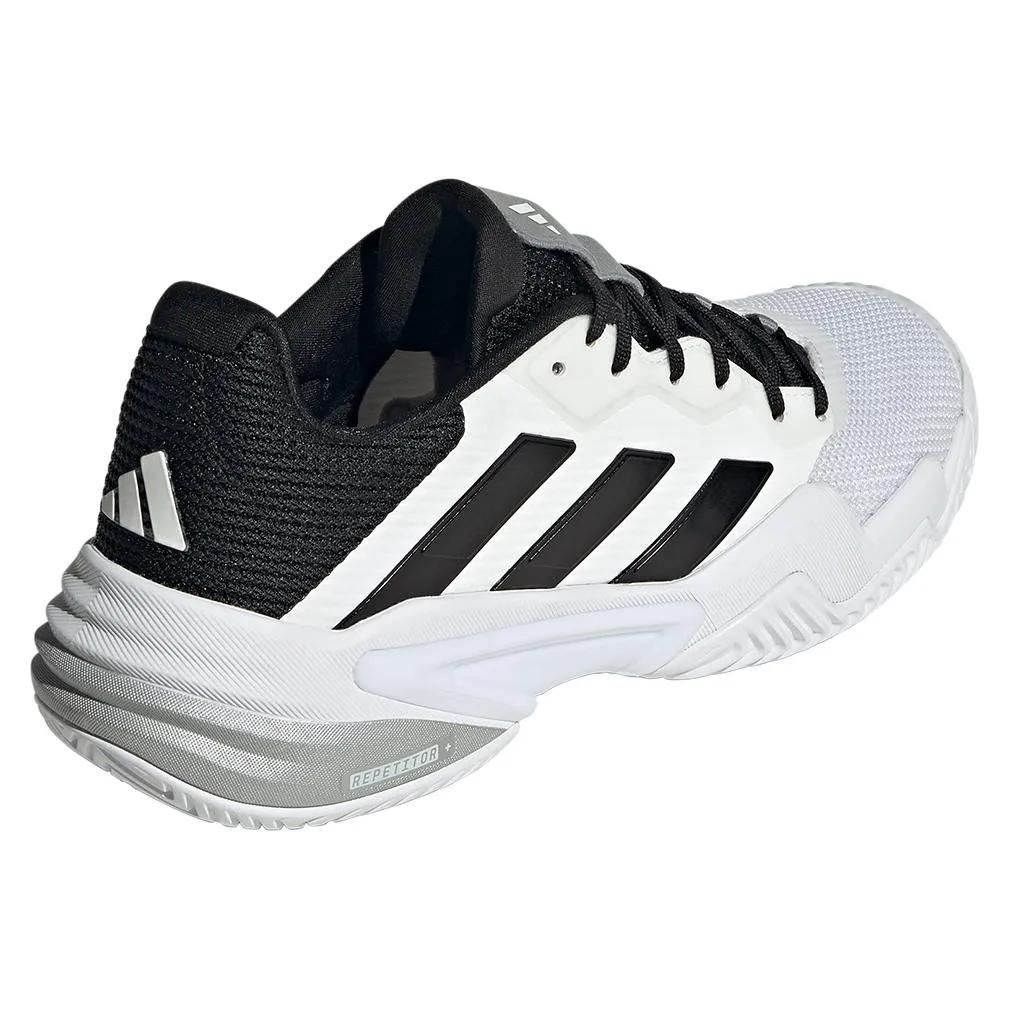 Men's Barricade 13 Tennis Shoes White and Core Black