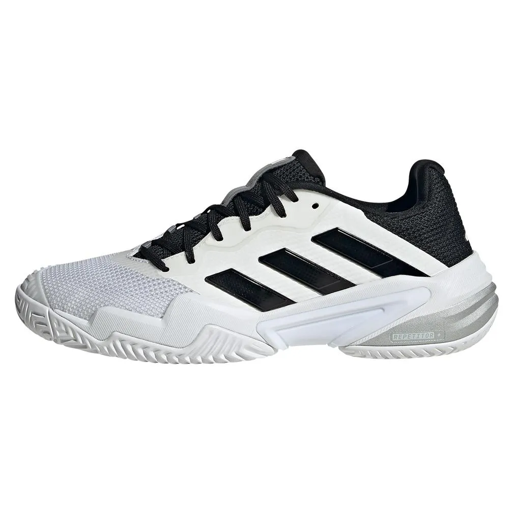 Men's Barricade 13 Tennis Shoes White and Core Black