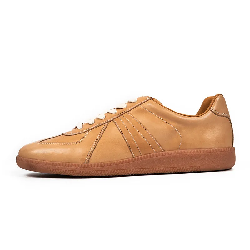 Men's German Army Trainer Shoes Amber