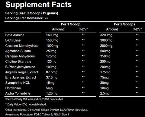 MHN AREZ Titanium 25 Servings