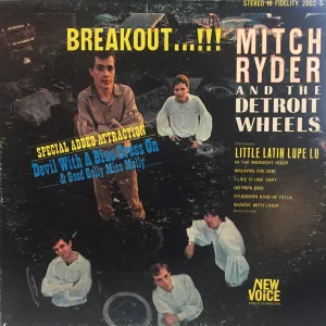 Mitch Ryder And The Detroit Wheels* - Breakout…!!! (LP, Album, Ter) (VG)