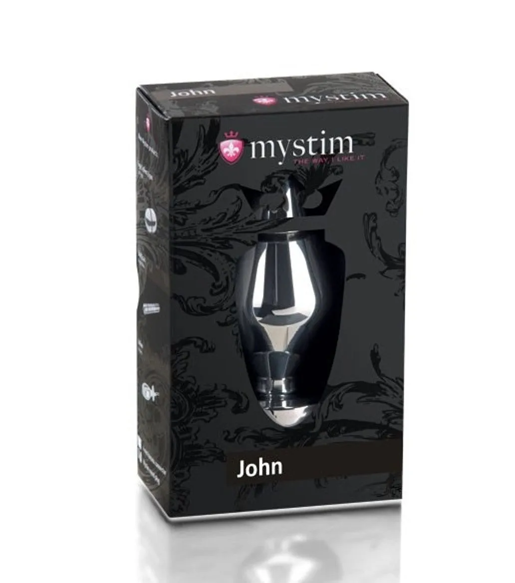 MYSTIM JOHN E STIM BUTT PLUG