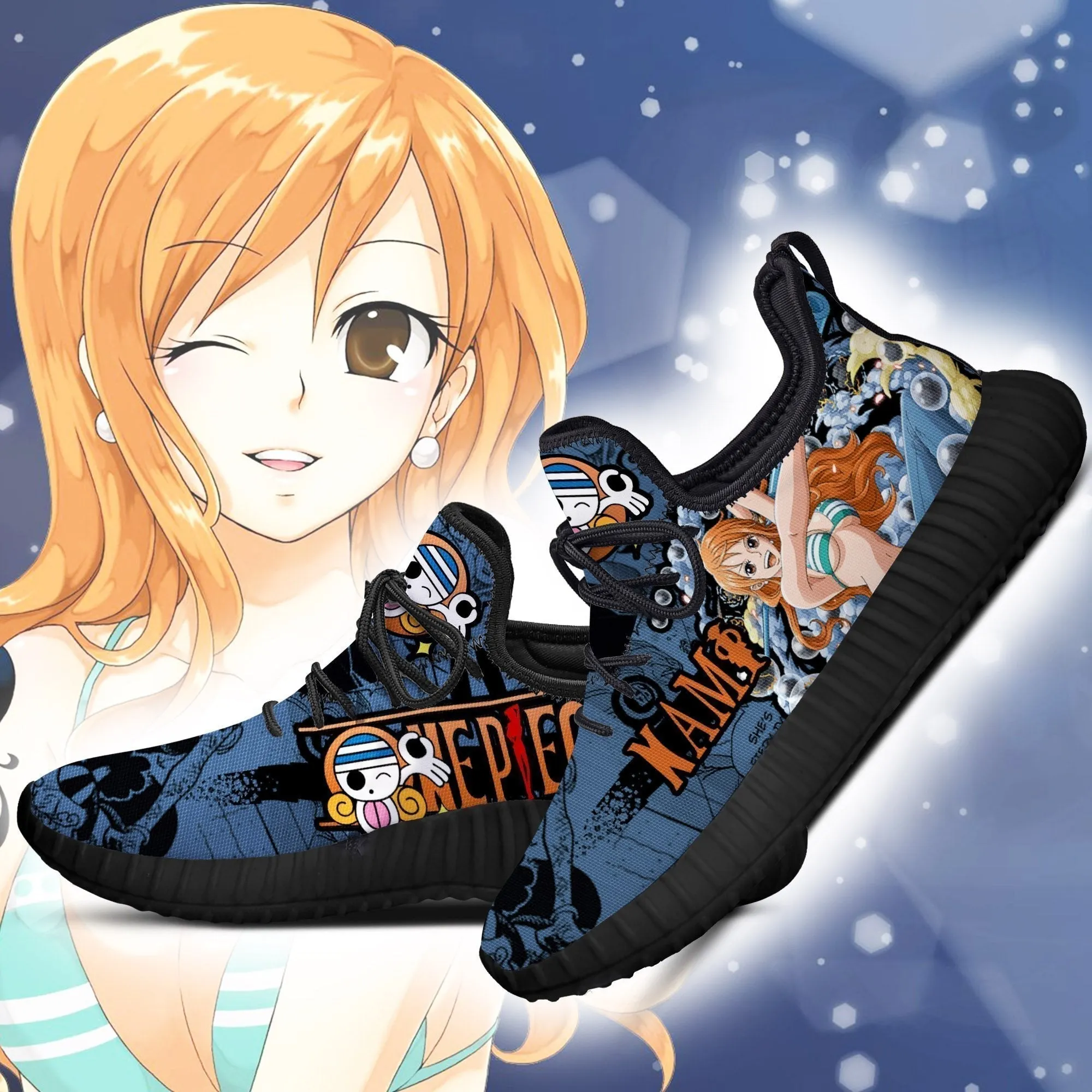 Nami Reze Shoes OP Anime Shoes Fan Gift Idea TT04