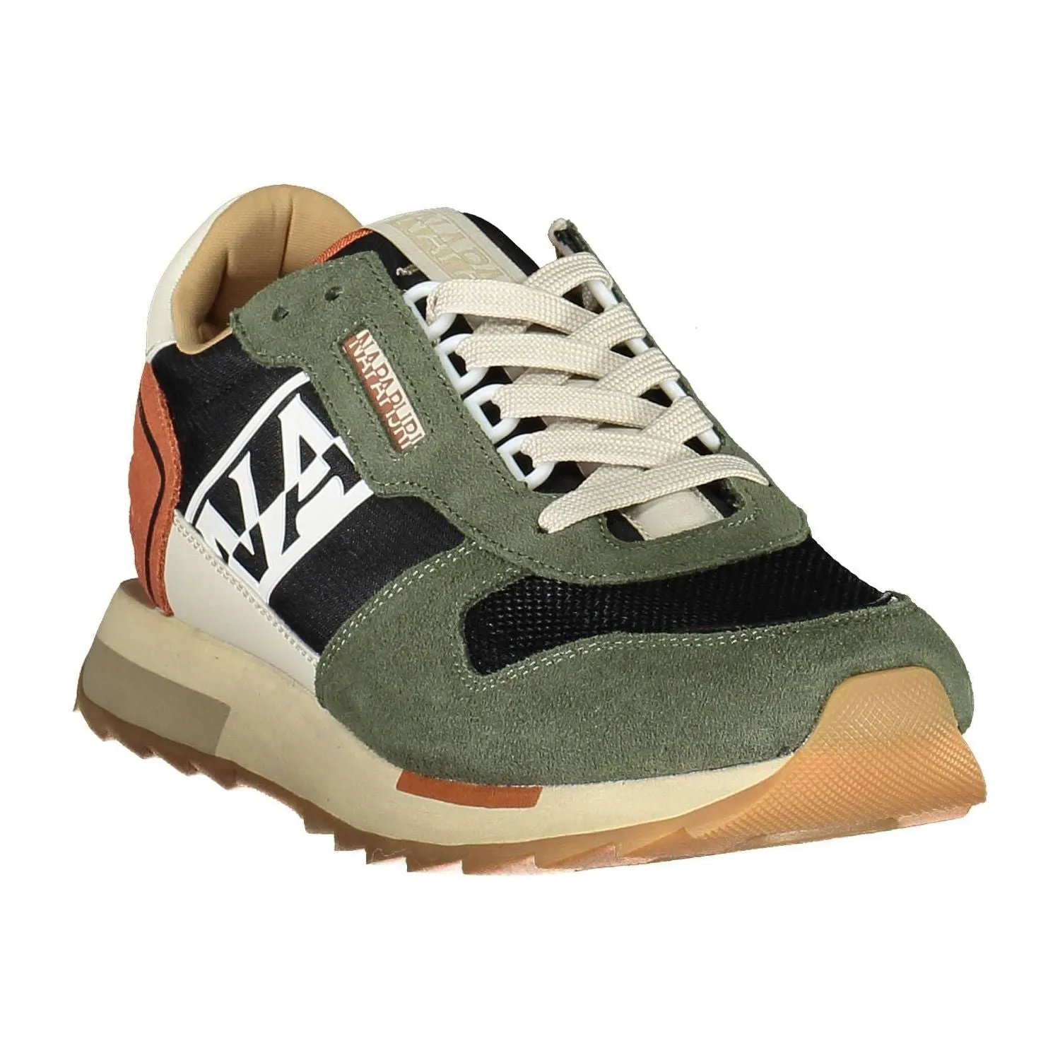 Napapijri Green Polyethylene Men Sneaker