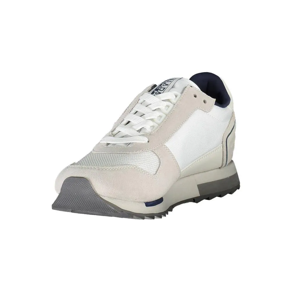 Napapijri White Polyethylene Men Sneaker