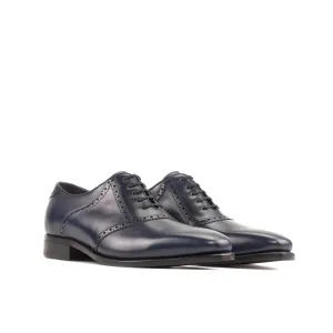 Navy Blue Saddle Shoes