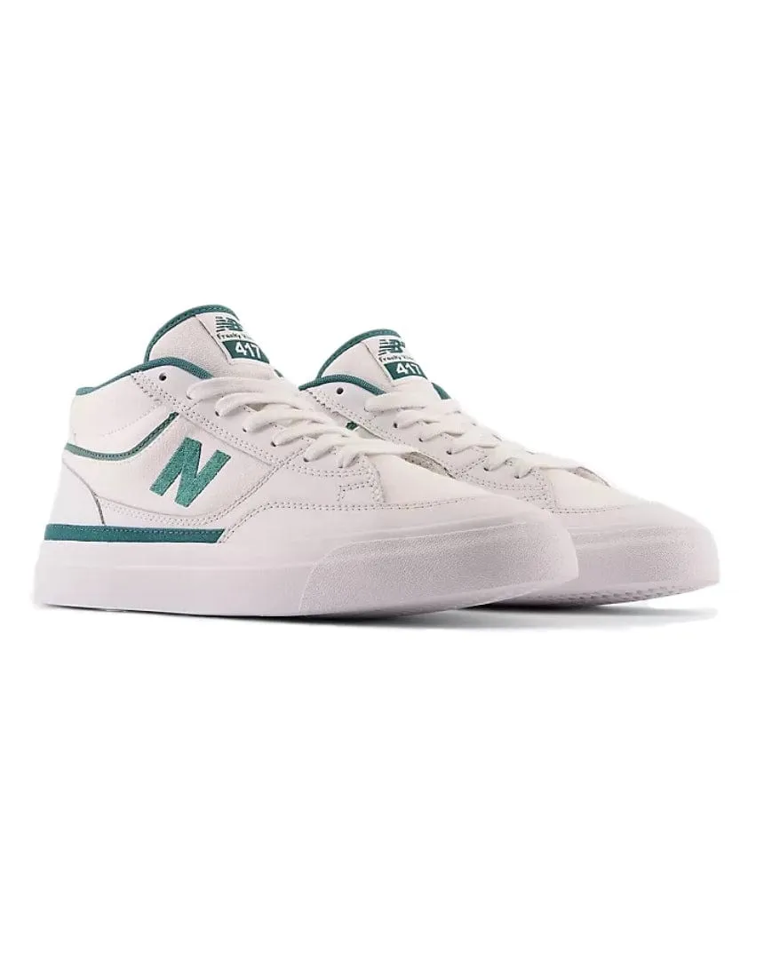 New Balance Numeric 417 Franky Villani - White / Vintage Teal