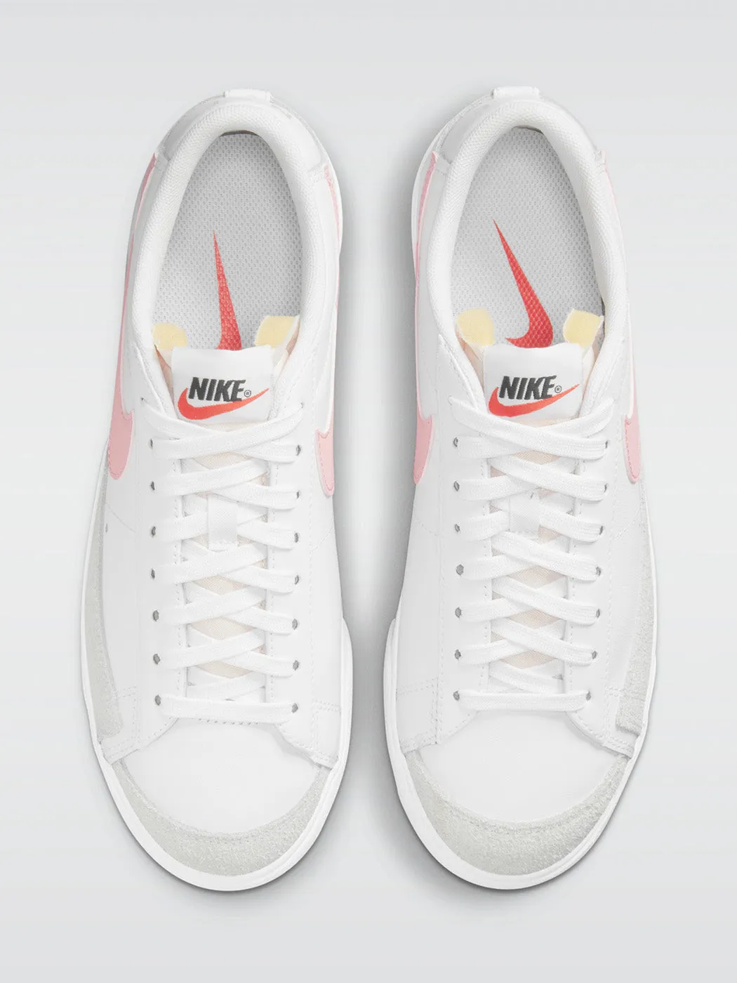 Nike Blazer Low Platform Sneaker - White-Pink Glaze-Summit White-Black