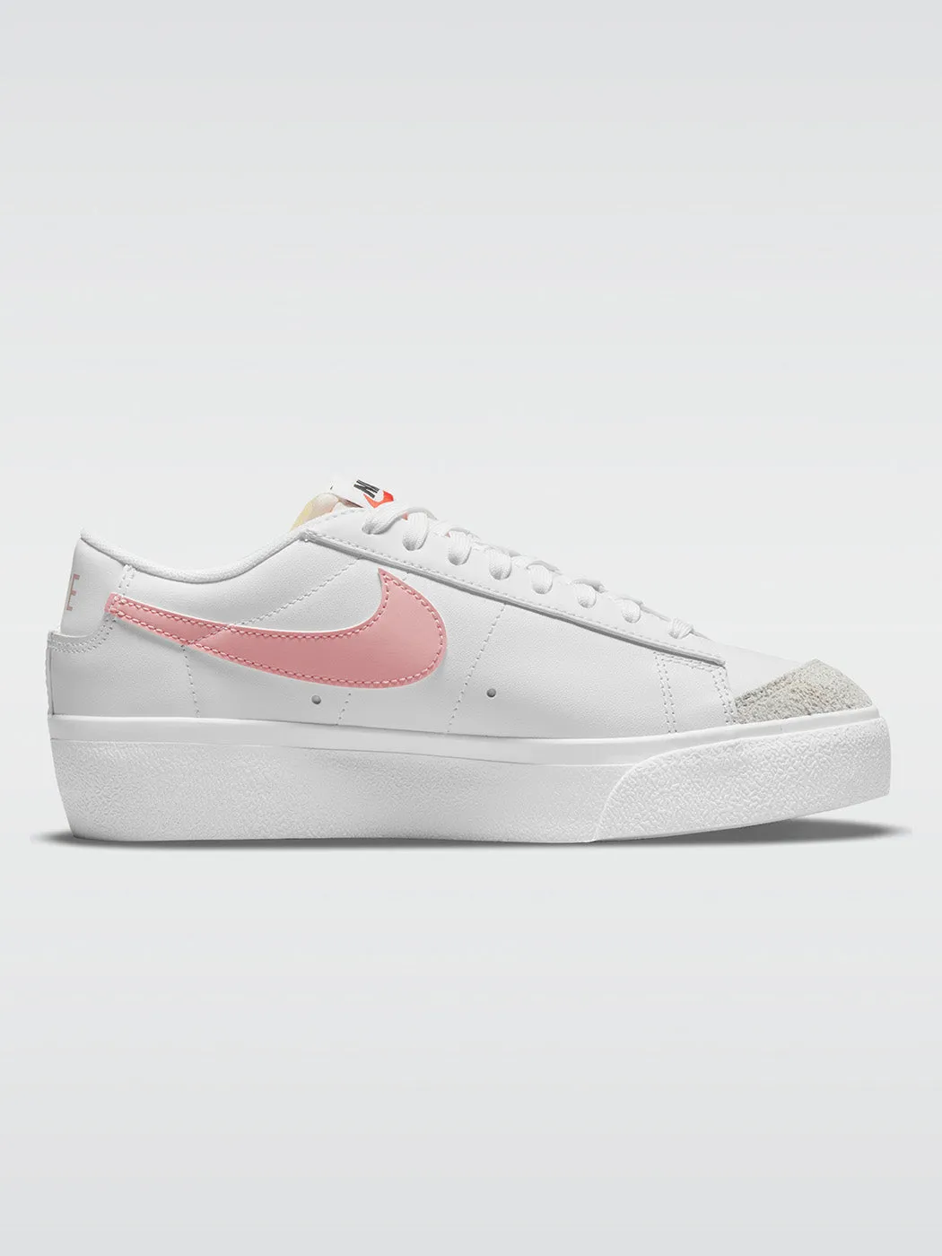 Nike Blazer Low Platform Sneaker - White-Pink Glaze-Summit White-Black