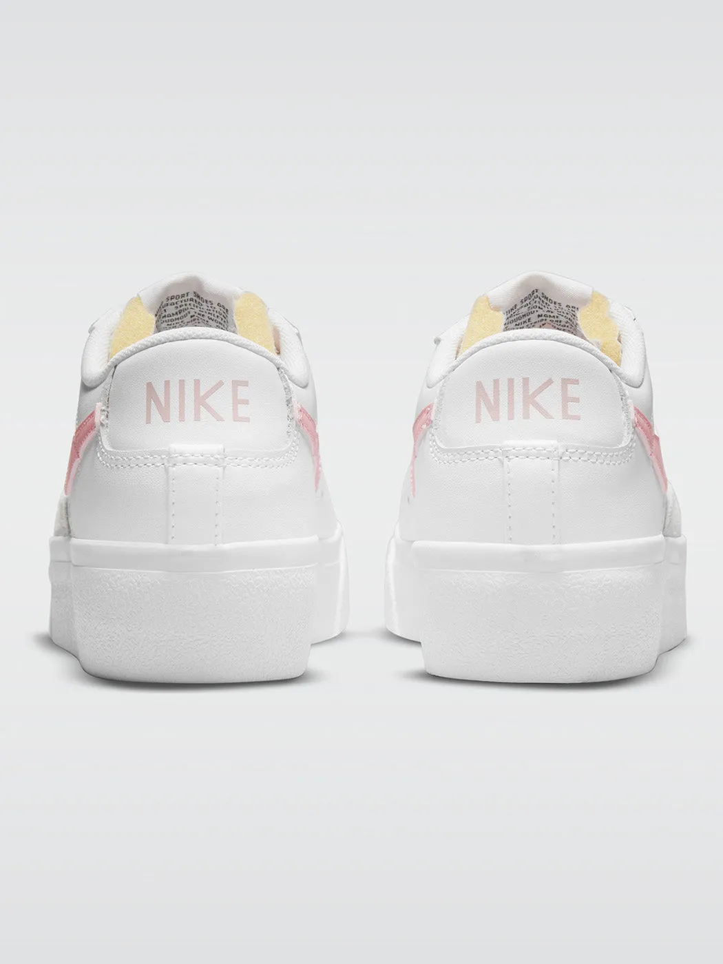 Nike Blazer Low Platform Sneaker - White-Pink Glaze-Summit White-Black