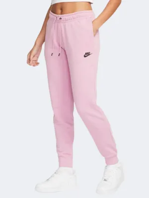 Nike Sportswear Essential Fleece Women Lifestyle Pant Pink