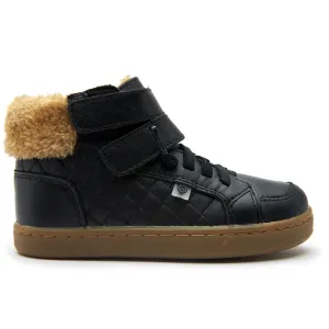 Old Soles Boy's & Girl's 6146 Loch High Top Sneaker - Black